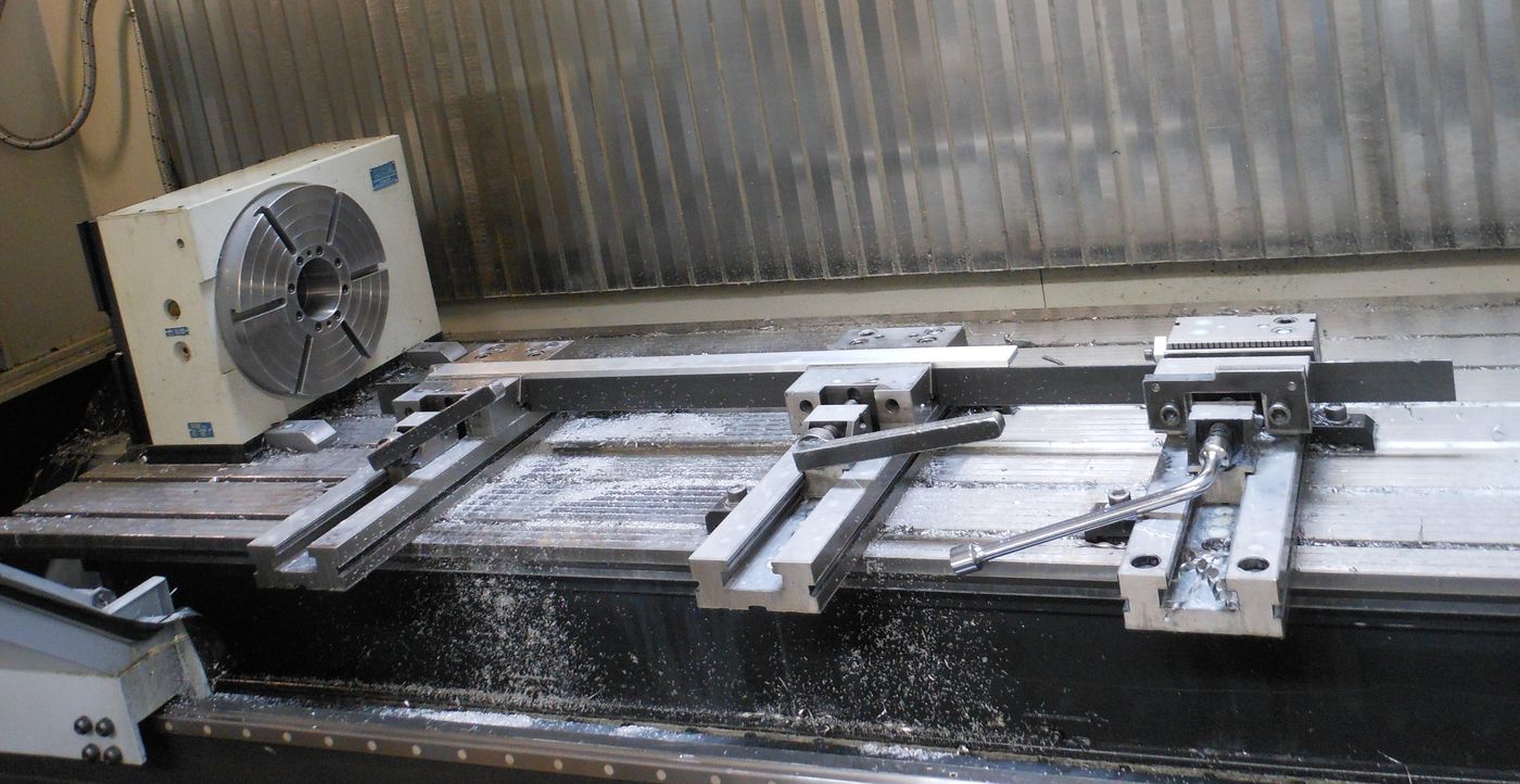 Milling on a machining centre
