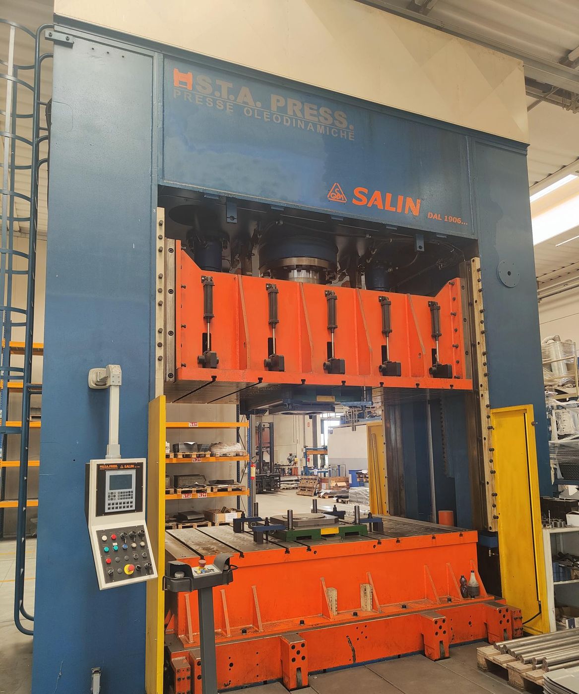 Sheet-metal stamping press