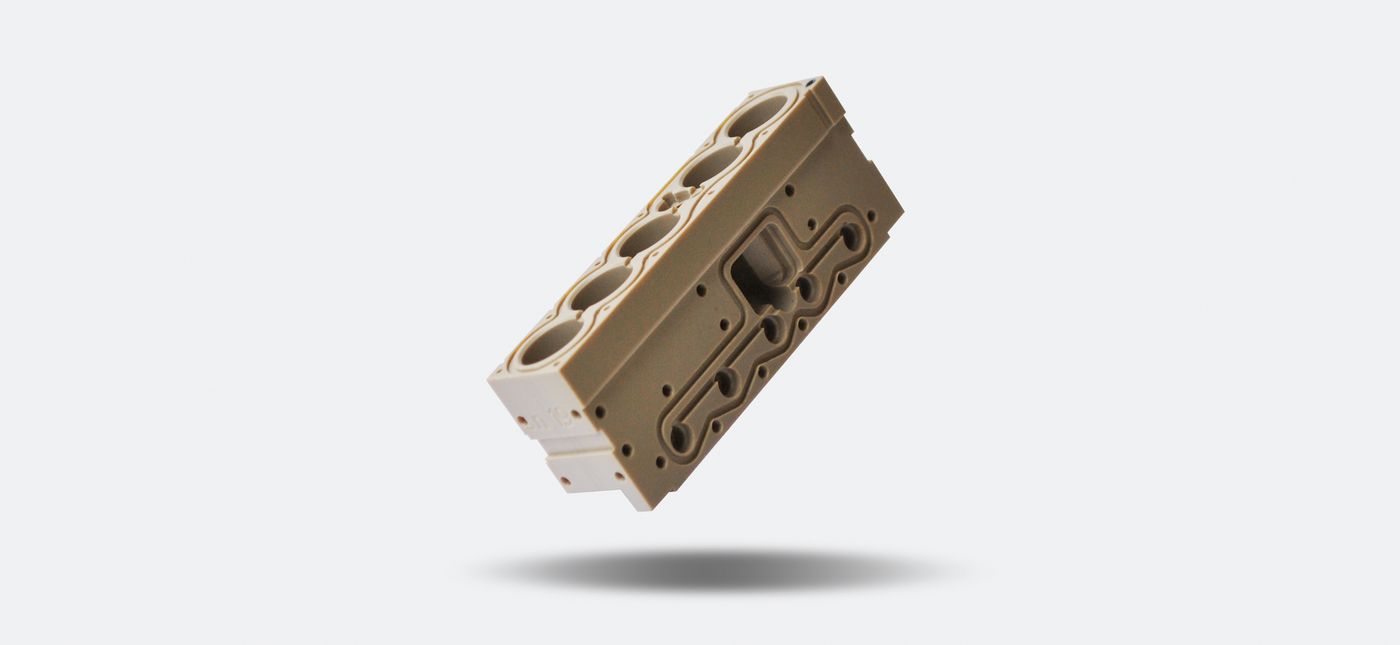 Engineering-plastic part machined to drawing (10)