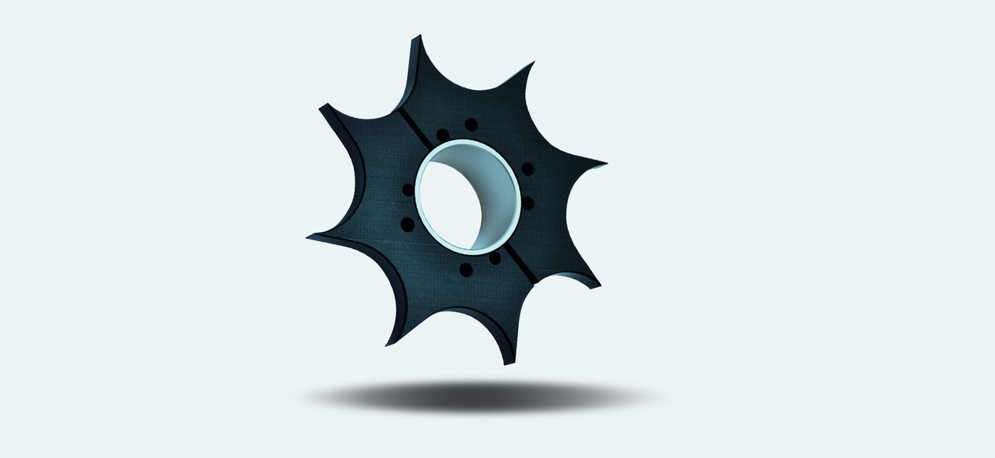 Engineering-plastic part machined to drawing (14)